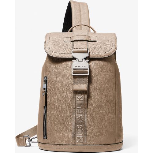 MK Sac ceinture aviateur Hudson en cuir - Michael Kors - Michael Kors Mens - Modalova