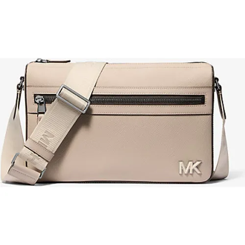 MK Besace Edison de taille moyenne en cuir saffiano - Michael Kors - Michael Kors Mens - Modalova