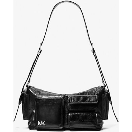 MK Grand sac porté épaule Dakota en cuir froissé - Michael Kors - Michael Kors Mens - Modalova