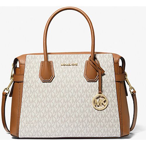 MK Sac Mercer de taille moyenne à ceinture en cuir à logo Signature - Michael Kors - Michael Kors Outlet - Modalova