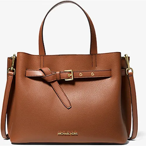 MK Grand sac Emilia en cuir grainé - - Michael Kors - Michael Kors Outlet - Modalova