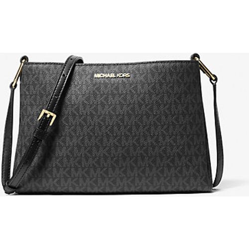 MK Sac à bandoulière Trisha de taille moyenne à logo - Michael Kors - Michael Kors Outlet - Modalova