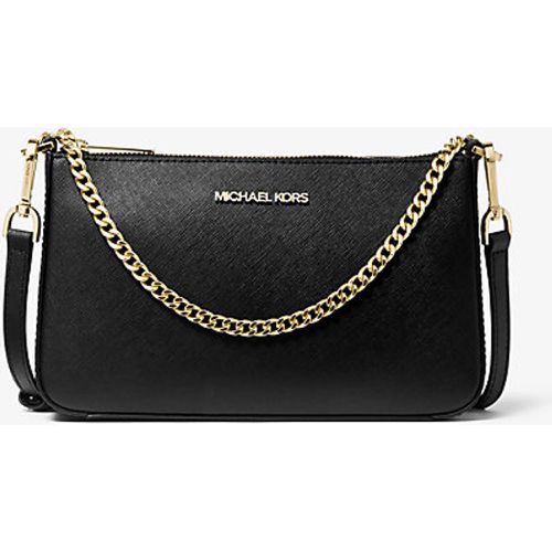 MK Sac à bandoulière Jet Set de taille moyenne en cuir saffiano - Michael Kors - Michael Kors Outlet - Modalova