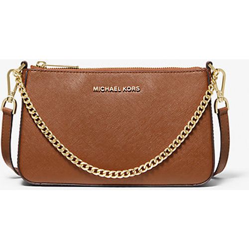 MK Sac à bandoulière Jet Set de taille moyenne en cuir saffiano - Michael Kors - Michael Kors Outlet - Modalova