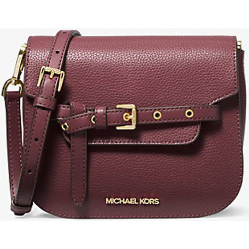 MK Petit sac à bandoulière Emilia en cuir - Michael Kors - Michael Kors Outlet - Modalova