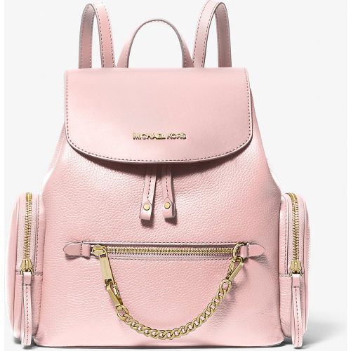 MK Sac à dos Jet Set de taille moyenne en cuir grainé - Michael Kors - Michael Kors Outlet - Modalova
