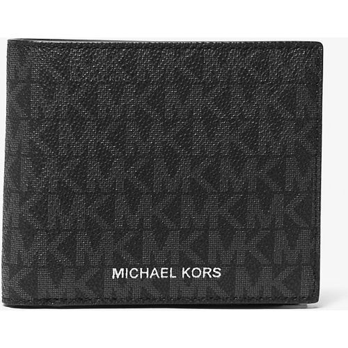 MK Portefeuille compact Greyson à logo avec compartiment à monnaie - Michael Kors - Michael Kors Mens - Modalova