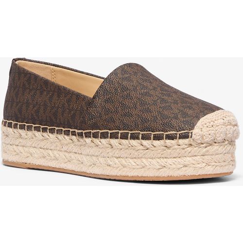 MK Espadrille Lynn à semelle compensée et logo Signature - Michael Kors - MICHAEL Michael Kors - Modalova