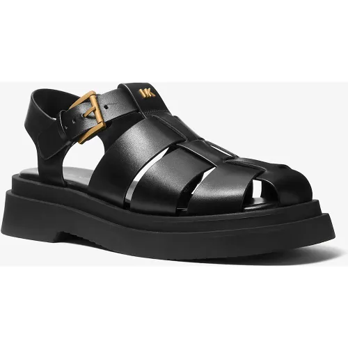 MK Sandale style pêcheur Indy en cuir - Michael Kors - MICHAEL Michael Kors - Modalova