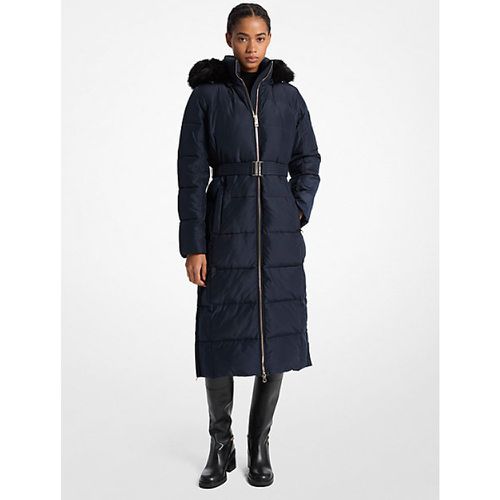 MK Manteau bouffant matelassé bordé de fausse fourrure - Michael Kors - MICHAEL Michael Kors - Modalova