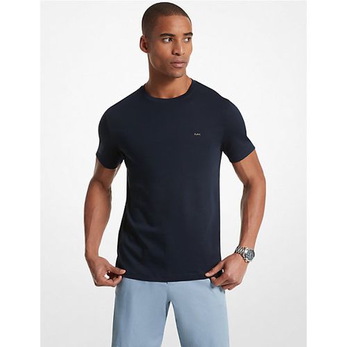 MK T-shirt ras du cou en coton - Michael Kors - Michael Kors Mens - Modalova