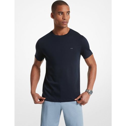 MK T-shirt ras du cou en coton - Michael Kors - Michael Kors Mens - Modalova