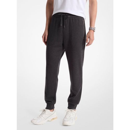 MK Pantalon de jogging avec cordon en coton mélangé - Michael Kors - Michael Kors Mens - Modalova
