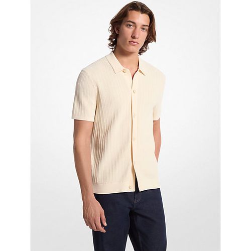 MK Chemise en coton côtelé - Michael Kors - Michael Kors Mens - Modalova