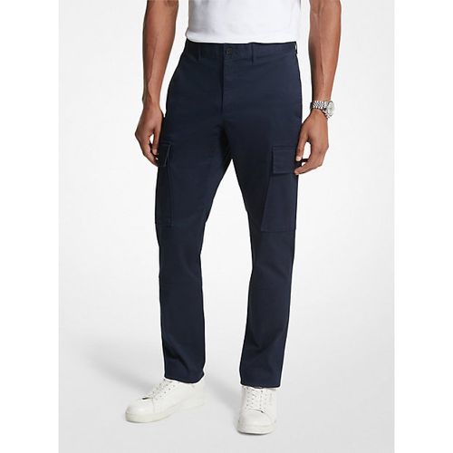 MK Pantalon cargo en coton biologique extensible - Michael Kors - Michael Kors Mens - Modalova