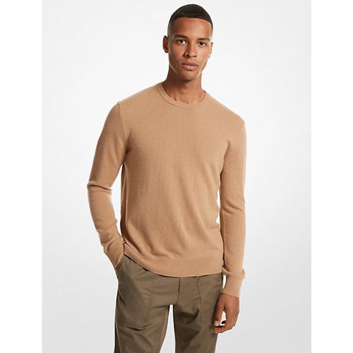 MK Pull en cachemire - MÉLANGE CARAMEL FONCÉ (Marron) - Michael Kors - Michael Kors Mens - Modalova