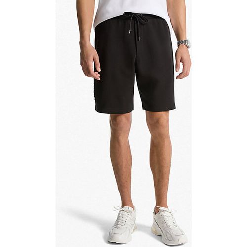 MK Short en mélange de coton avec logo en relief - Michael Kors - Michael Kors Mens - Modalova