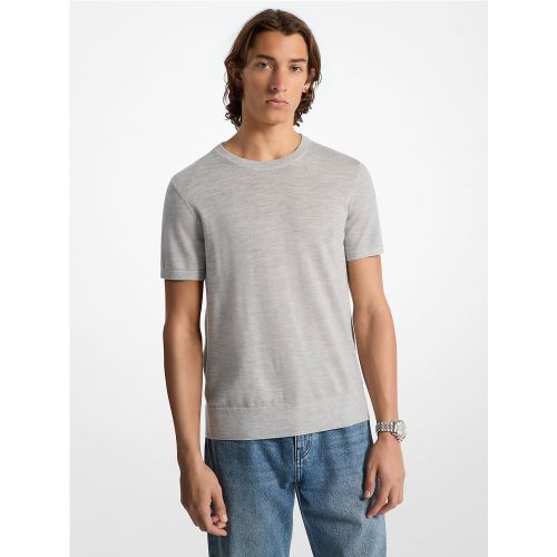 MK T-shirt en laine - Michael Kors - Michael Kors Mens - Modalova