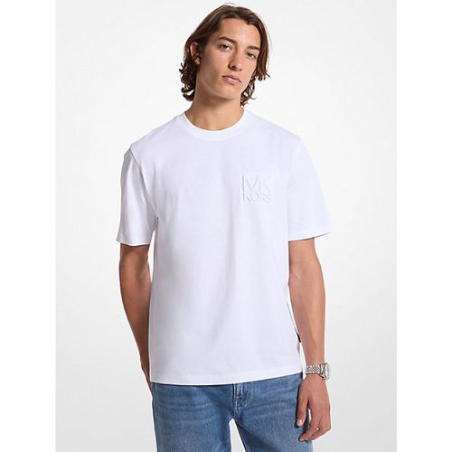 MK T-shirt en coton avec logo - Michael Kors - Michael Kors Mens - Modalova