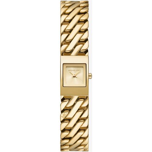 MK Petite montre Darrington à maillons dorée - Michael Kors - Modalova