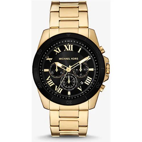 MK Montre Alek dorée surdimensionnée - Michael Kors - Michael Kors Outlet - Modalova