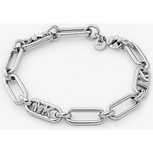 MK Bracelet à maillons en laiton plaqué en métal précieux avec logo Empire - Michael Kors - Modalova