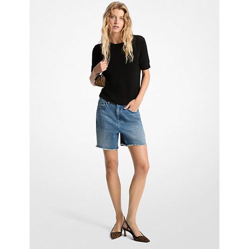 MK Short boyfriend en denim - Michael Kors - MICHAEL Michael Kors - Modalova