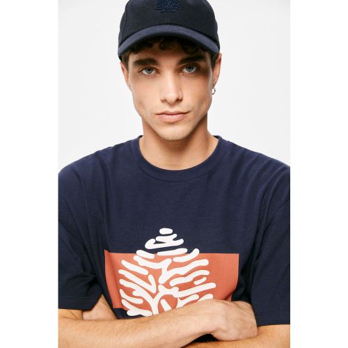 T-shirt logo Springfield - Springfield - Modalova