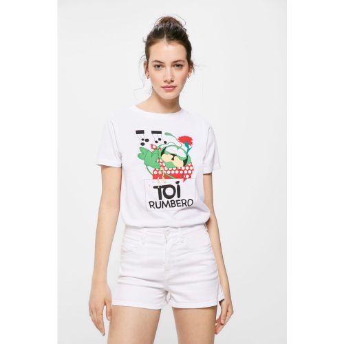 T-shirt « toi rumbero » - Springfield - Modalova