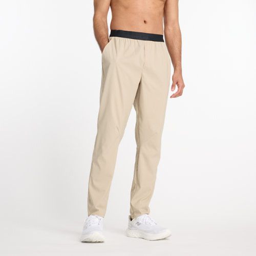 AC Tapered Pant 29" en Beige, Polywoven, Taille L - New Balance - Modalova