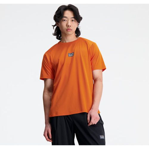 Impact Run AT N-Vent Short Sleeve en , Poly Knit, Taille L - New Balance - Modalova