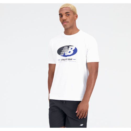 Men's Essentials Reimagined Graphic Cotton Jersey Short Sleeve T-shirt en , Taille L - New Balance - Modalova