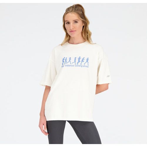 T-Shirt Athletics Remastered Cotton Jersey Oversized en , Taille L - New Balance - Modalova