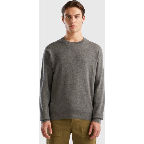 Benetton, Pull Gris Foncé En Pur Cachemire, taille L, Gris Foncé - United Colors of Benetton - Modalova