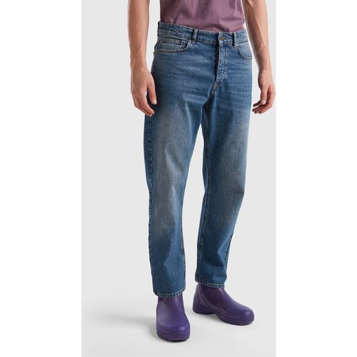 Benetton, Jeans Coupe Carrot, taille 28, Bleu - United Colors of Benetton - Modalova