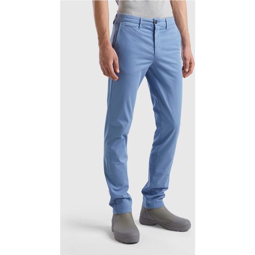 Benetton, Chino Slim Bleu Ciel, taille 58, Bleu Clair - United Colors of Benetton - Modalova