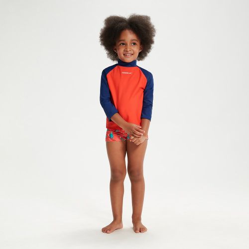 Haut Rash Bébé unisexe Learn To Swim /corail - Speedo - Modalova