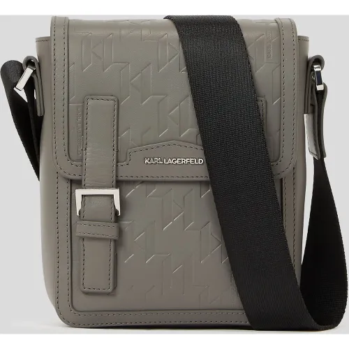 Sac Bandoulière En Cuir K/loom, , , Taille: One size - Karl Lagerfeld - Modalova