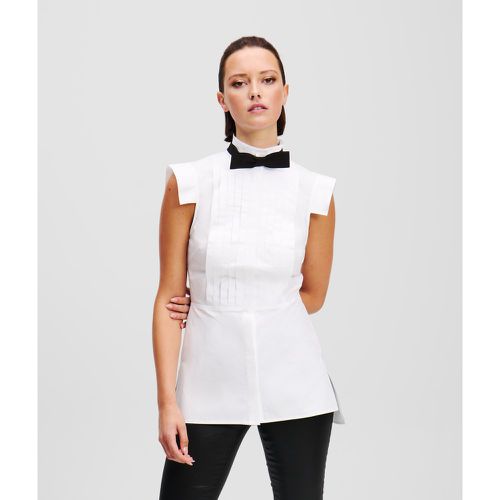 Blouse À Nœud Sans Manches, , , Taille: X38 - Karl Lagerfeld - Modalova