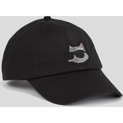 Casquette Avec Motif Choupette En Strass Ikon, , , Taille: X00 - Karl Lagerfeld - Modalova