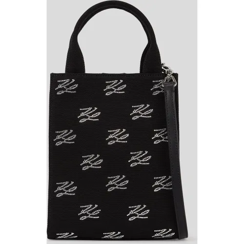 Petit Sac Cabas Carré K/autograph, , , Taille: One size - Karl Lagerfeld - Modalova