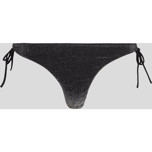 Bas De Bikini String Hotel Karl En Lurex, , , Taille: XM - Karl Lagerfeld - Modalova