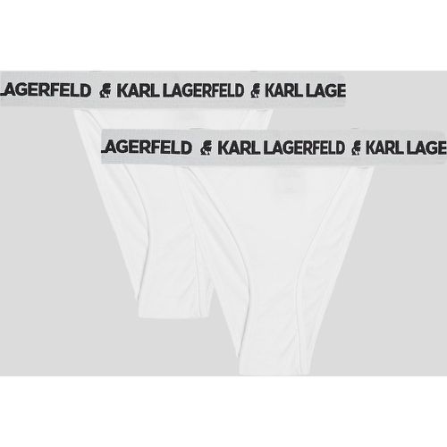 Assortiment De Culottes Brésiliennes Avec Logo – Lot De 2, , , Taille: XL - Karl Lagerfeld - Modalova