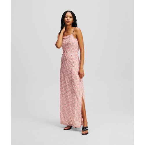 Robe Maxi En Mesh Avec Monogram, , , Taille: XL - Karl Lagerfeld - Modalova