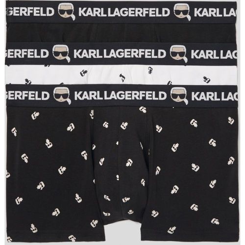 Assortiment De Caleçons Ikonik Karl – Lot De 3, unisex, , Taille: XXS - Karl Lagerfeld - Modalova