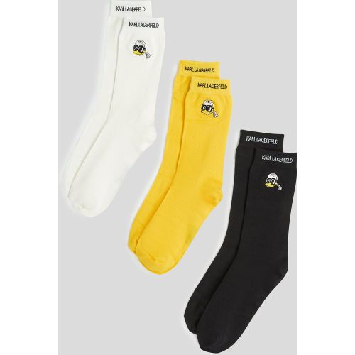 Chaussettes Disney X Kl – Lot De 3, , , Taille: X00 - Karl Lagerfeld - Modalova