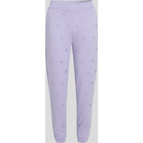 Jogging À Strass Kl Monogram, , , Taille: L - Karl Lagerfeld - Modalova