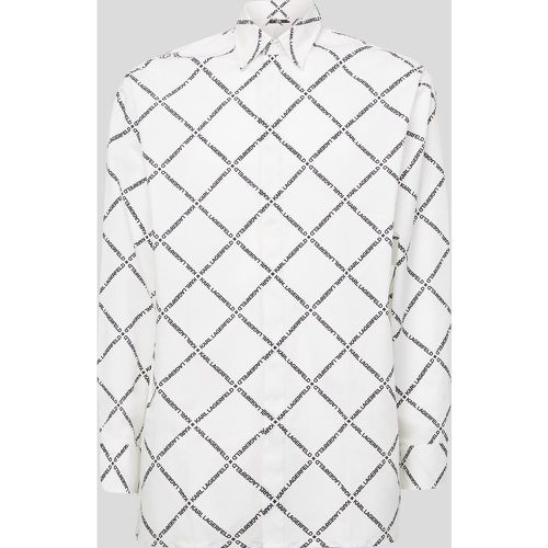 Chemise À Logo Karl En Forme De Losange, , , Taille: XL - Karl Lagerfeld - Modalova