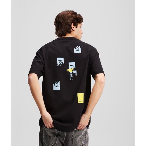 Karl Print T-shirt, , , Taille: L - Karl Lagerfeld - Modalova