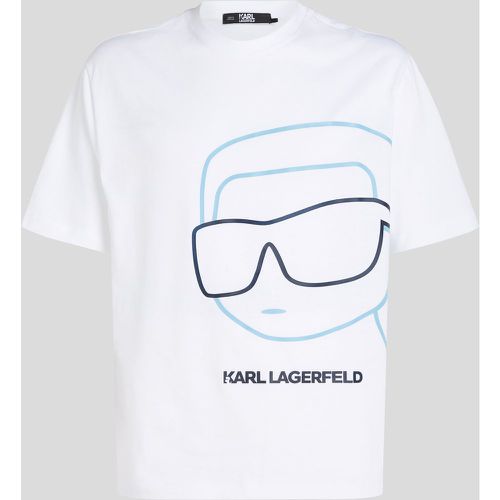 T-shirt À Motif K/ikonik, , , Taille: XXS - Karl Lagerfeld - Modalova